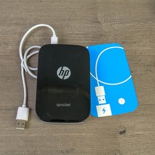 HP Sprocket Black Mini Wireless Bluetooth Pho...