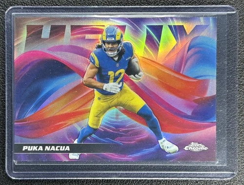 2025 Topps Chrome Puka Nacua Base (RAW)