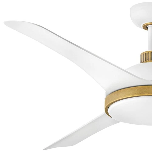 Hinkley Lighting - Alba - 3 Blade Ceiling Fan with Light Kit-14.25 Inches Tall - Picture 3 of 4