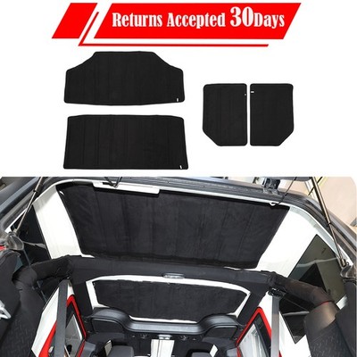 Aislamiento térmico de algodón el techo rígido del For Jeep Wrangler 2011-18 JK