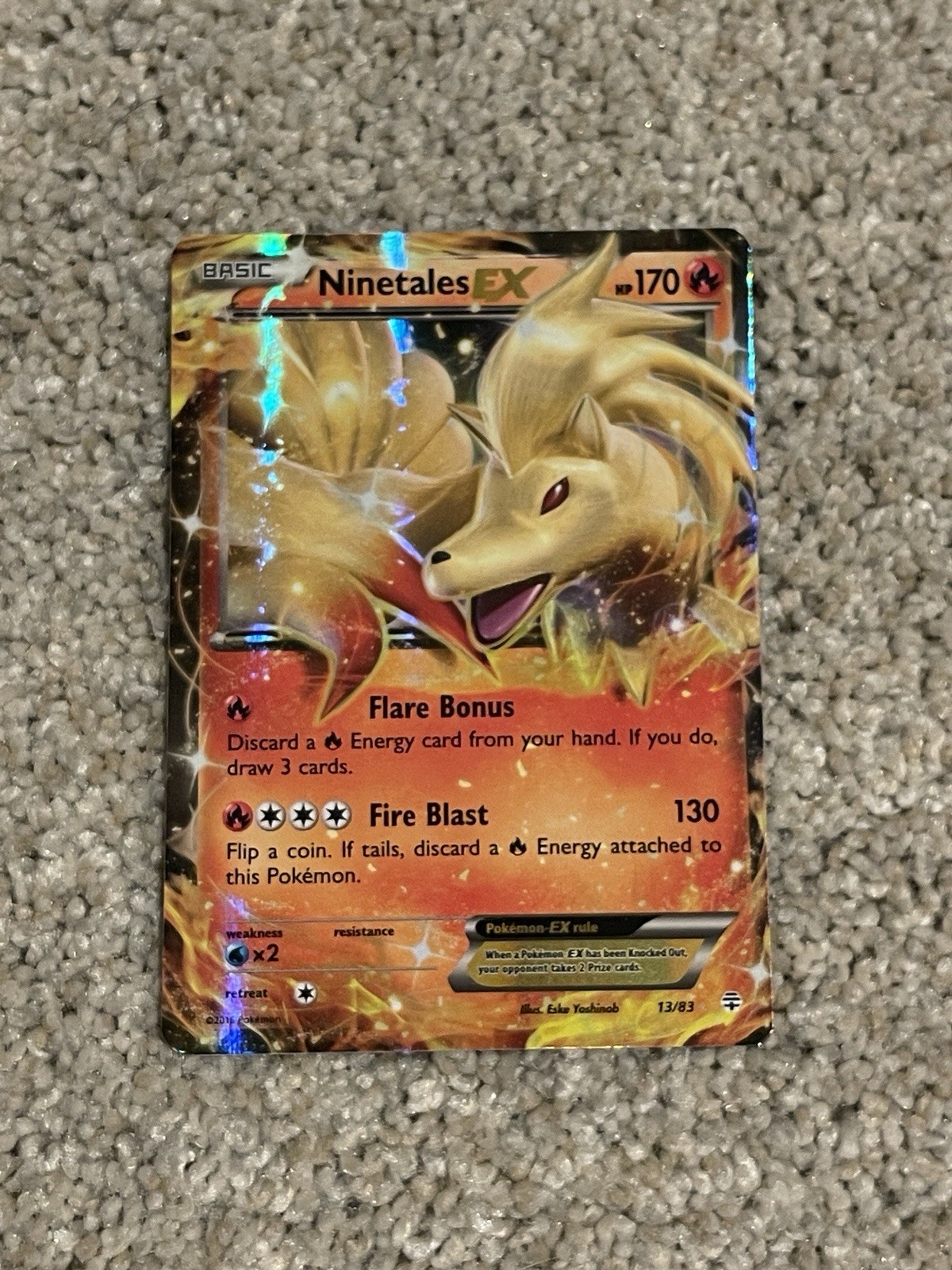 Ninetales EX 13/83 Generations Holo