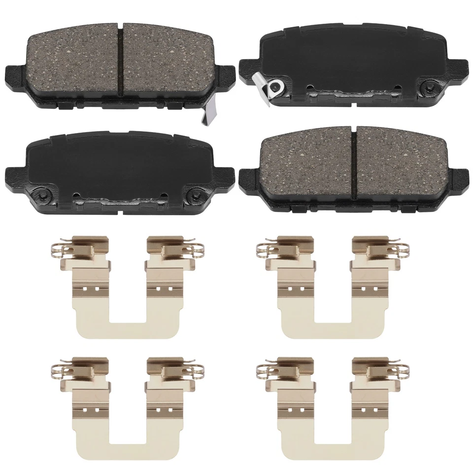 Juego de 8 pastillas de freno delanteras y traseras cerámicas para Honda HR-V 2016-2022 D1654 D1841 Foto 4 de 4