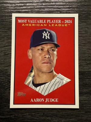 2025 Topps Update -MVP Inserts- Judge, Trout, Bench- Complete Your Set