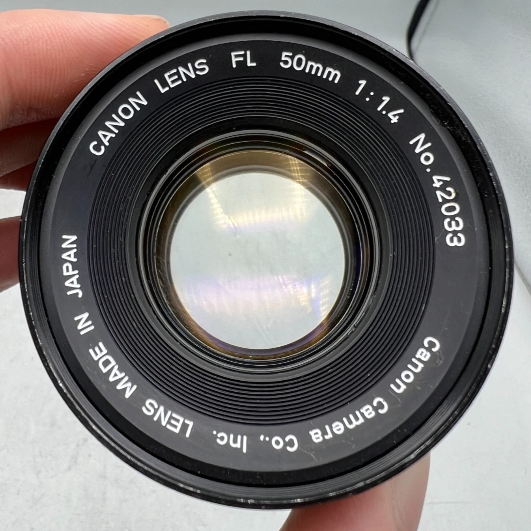 Canon FL f/1.4 Lenses 50mm Focal for sale | eBay