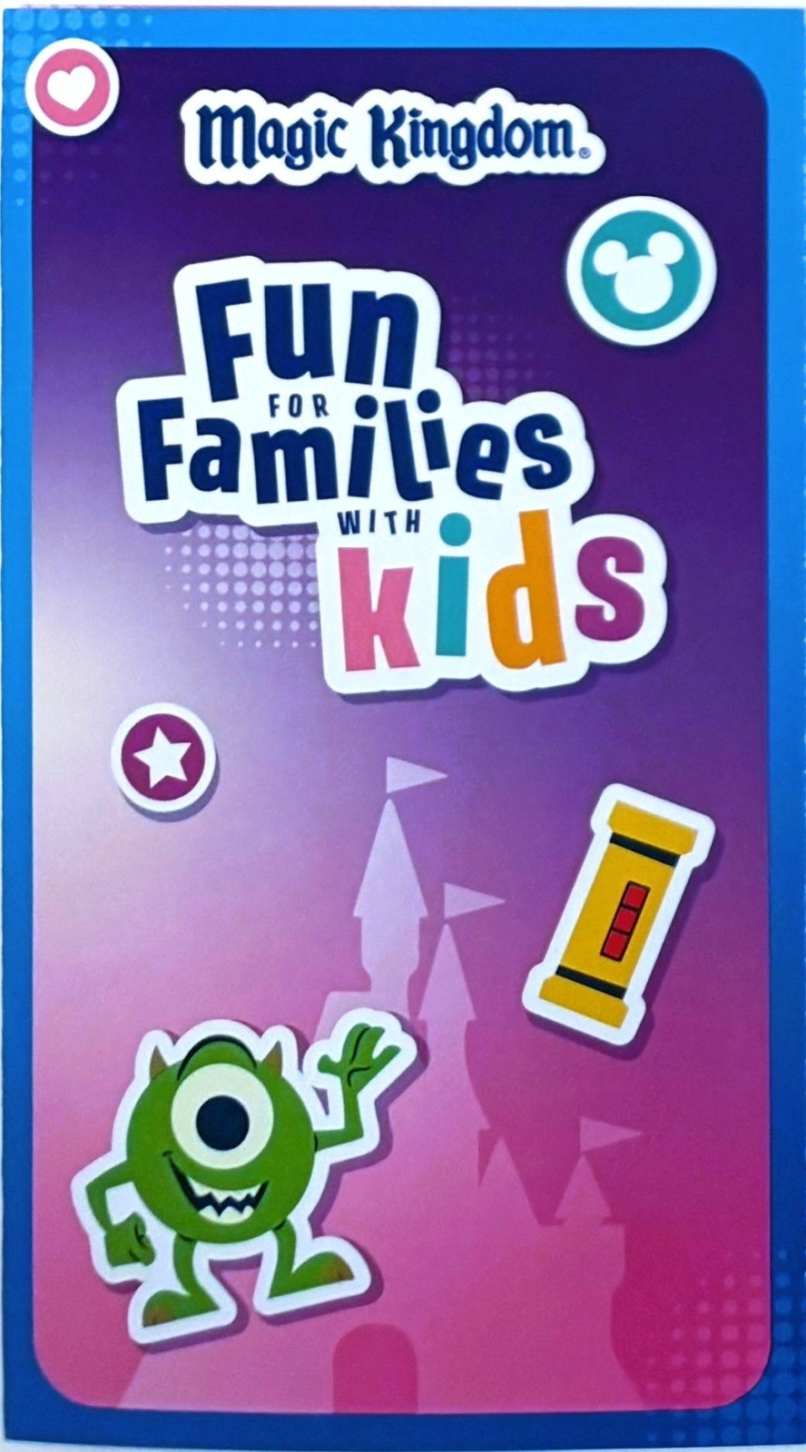Magic Kingdom Park Map Guide Disney World Fun For Families With Kids Map 2026
