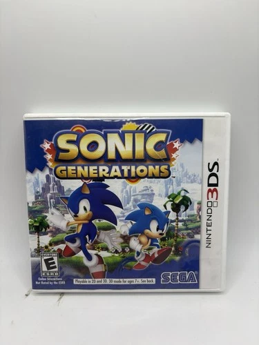 Sonic Generations Nintendo 3DS Authentic & Tested CIB