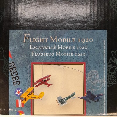 Authentic Models Flight Mobile 1920 Vintage Hanging Airplane Decor AP120 Boxed