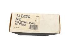 System Sensor 5451 Fire Alarm Heat Detector (NEW IN BOX)