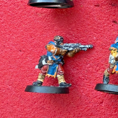CAWDOR LASGUN 4 GANG GANG GANGGER OOP METAL NECROMUNDA KILL TEAM WARHAMMER 40,000 40k