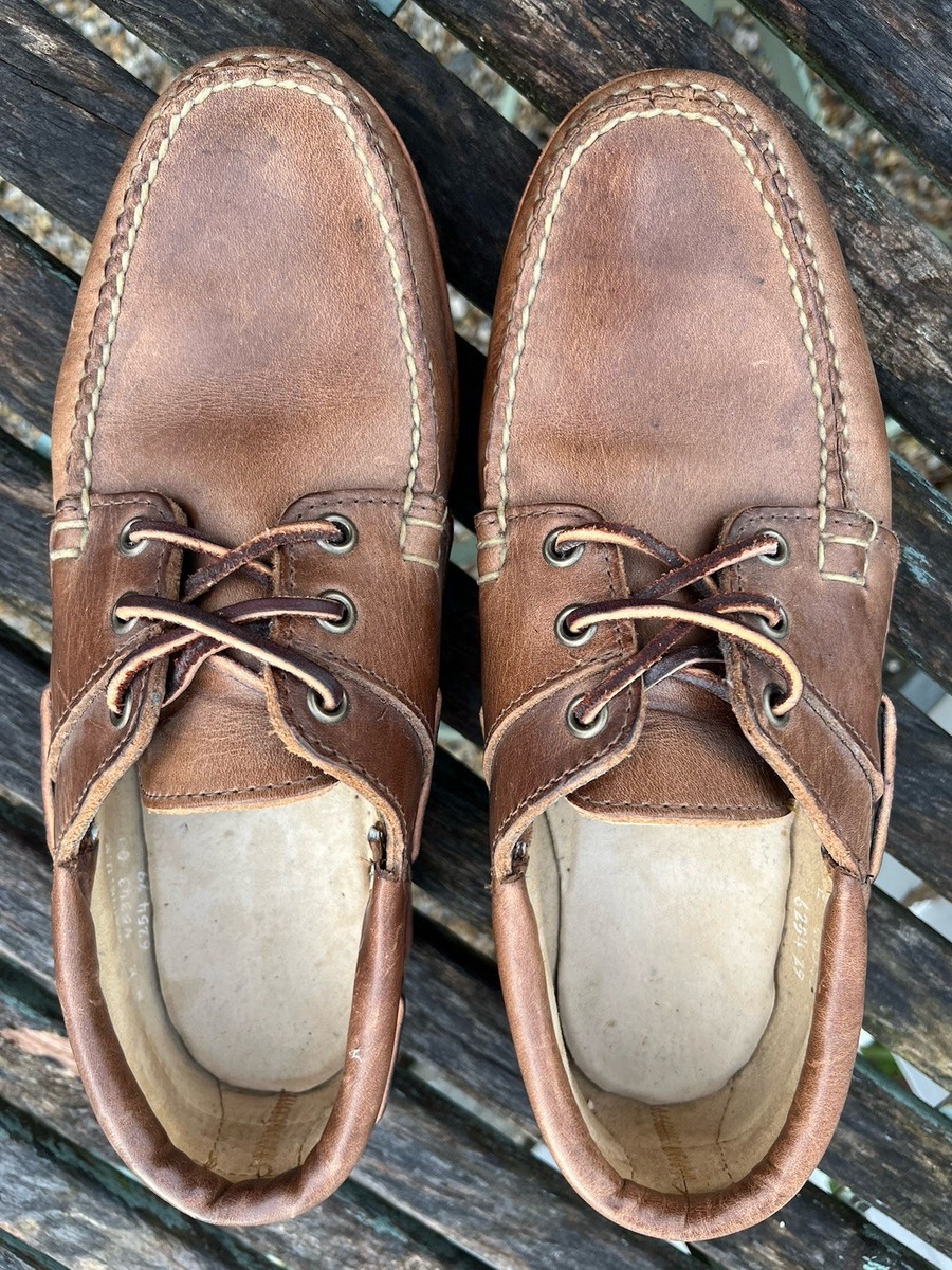 Rancourt & Co. Ranger Moc Natural Chromexcel Leather Size 8 E Made