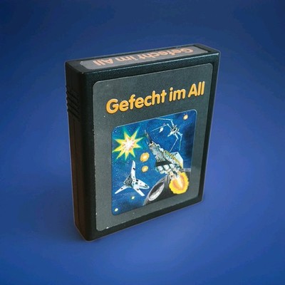 Gefecht im All Atari 2600 Spiel Cartridge Modul Vintage Retro Gaming Sammler 