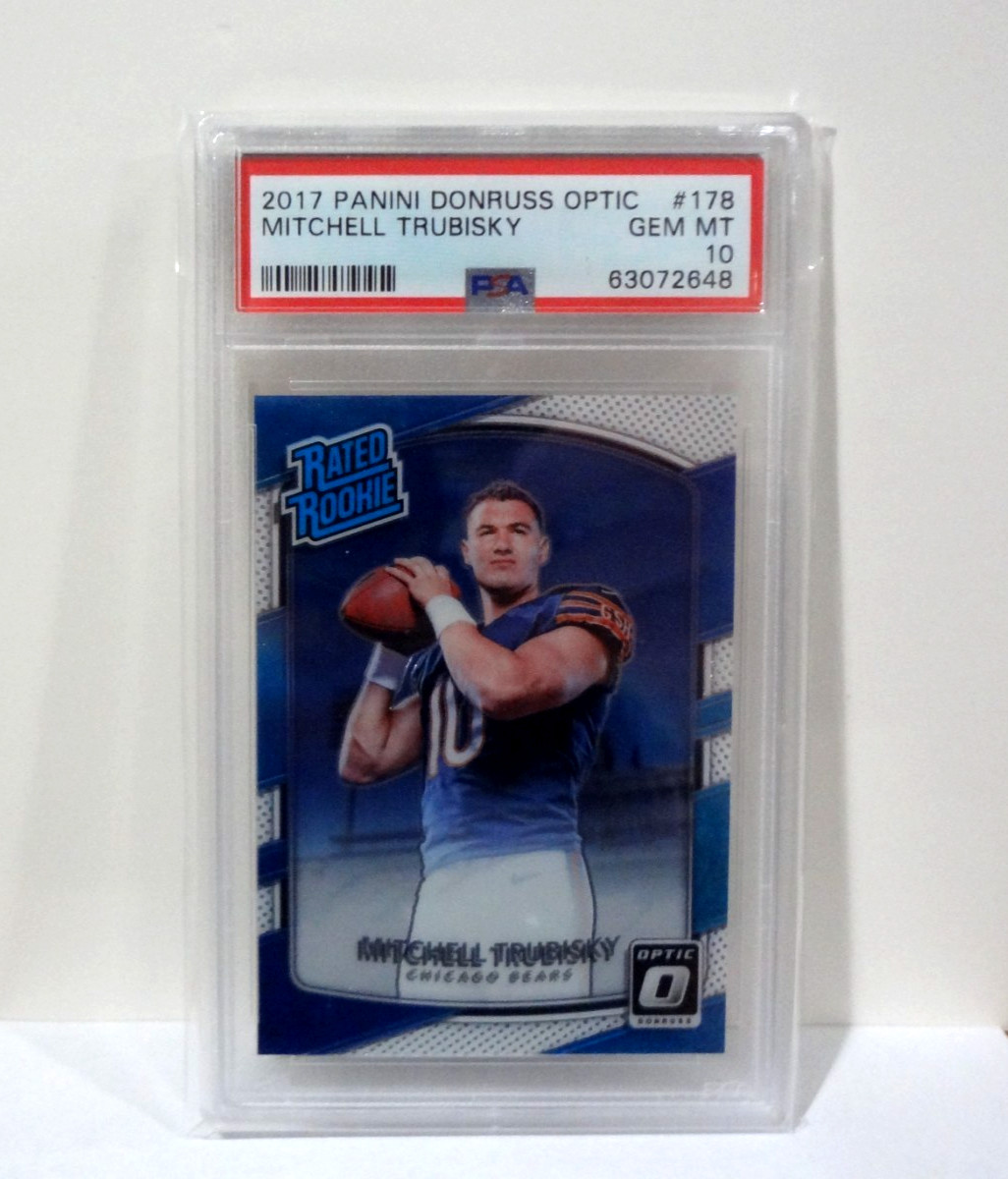 Mitchell Trubisky Panini Donruss Optic #178 Base