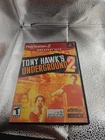 Tony Hawk's Underground 2 Sony PlayStation 2 (2004) PS2 Game disc + case & Man