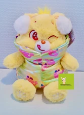 Care Bears 8.5" FUNSHINE BEAR In Puffer Jacket Coat CHRISTMAS PLUSH 2025