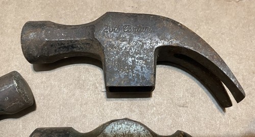 Vintage HAMMER Kralle & Kugelschreiber KÖPFE - Vaughan PFLAUME Handwerker + Posten x21 - Bild 3 von 13
