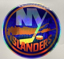 New York Islanders Holographic Vinyl Decal