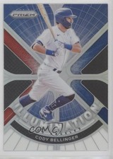 2021 Panini Prizm Illumination Red White & Blue Cody Bellinger #IL-13 11h3