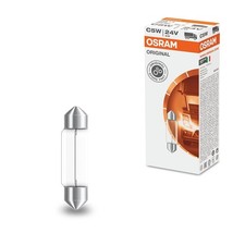 OSRAM 6423 C5W 24V GLÜHLAMPE 5W SV8 SOFFITTE ORIGINAL LKW KENNZEICHEN STÜCK