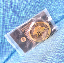 Hippie Tree Dress Belt Buckle Boho Hippy Life Solid Brass NOS Vtg 80s BTS.GMP401