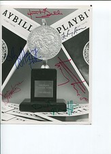 Harvey Fierstein Tommy Tune Joe Mantegna Hinton Battle Tony Award Signed Photo