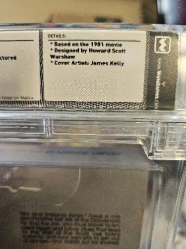 RAIDERS OF THE LOST ARK - Atari 2600 - WATA GRADED 9.6 MINT* BRAND NEW - Picture 5 of 7