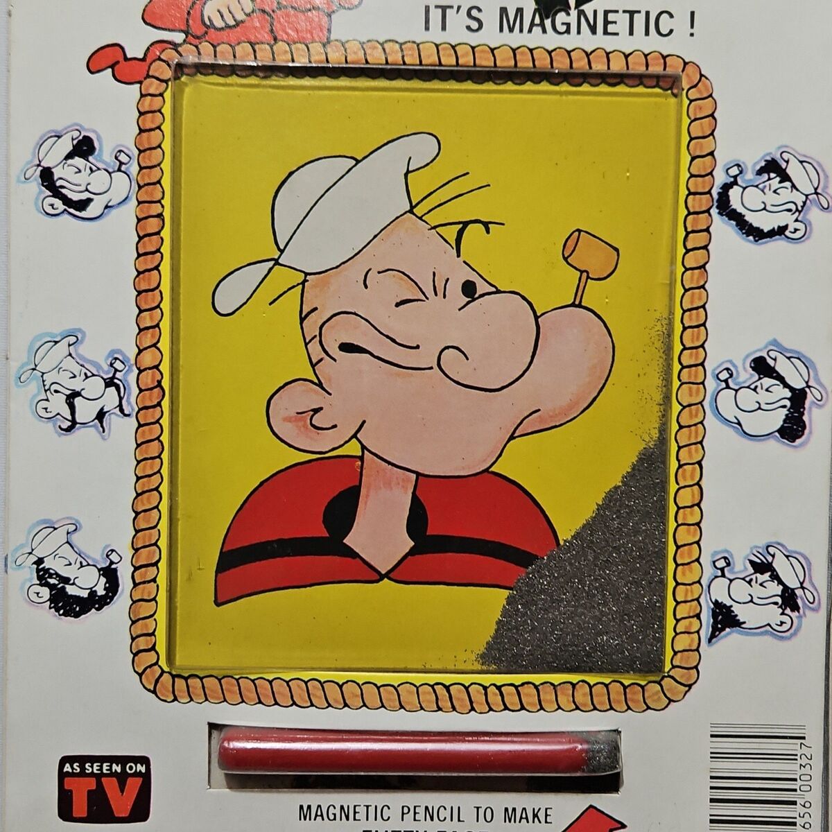 Vintage 1981 King Features Popeye The Sailorman Fuzzy Face Vintage 1981 King Features Popeye The Sailorman Fuzzy Face