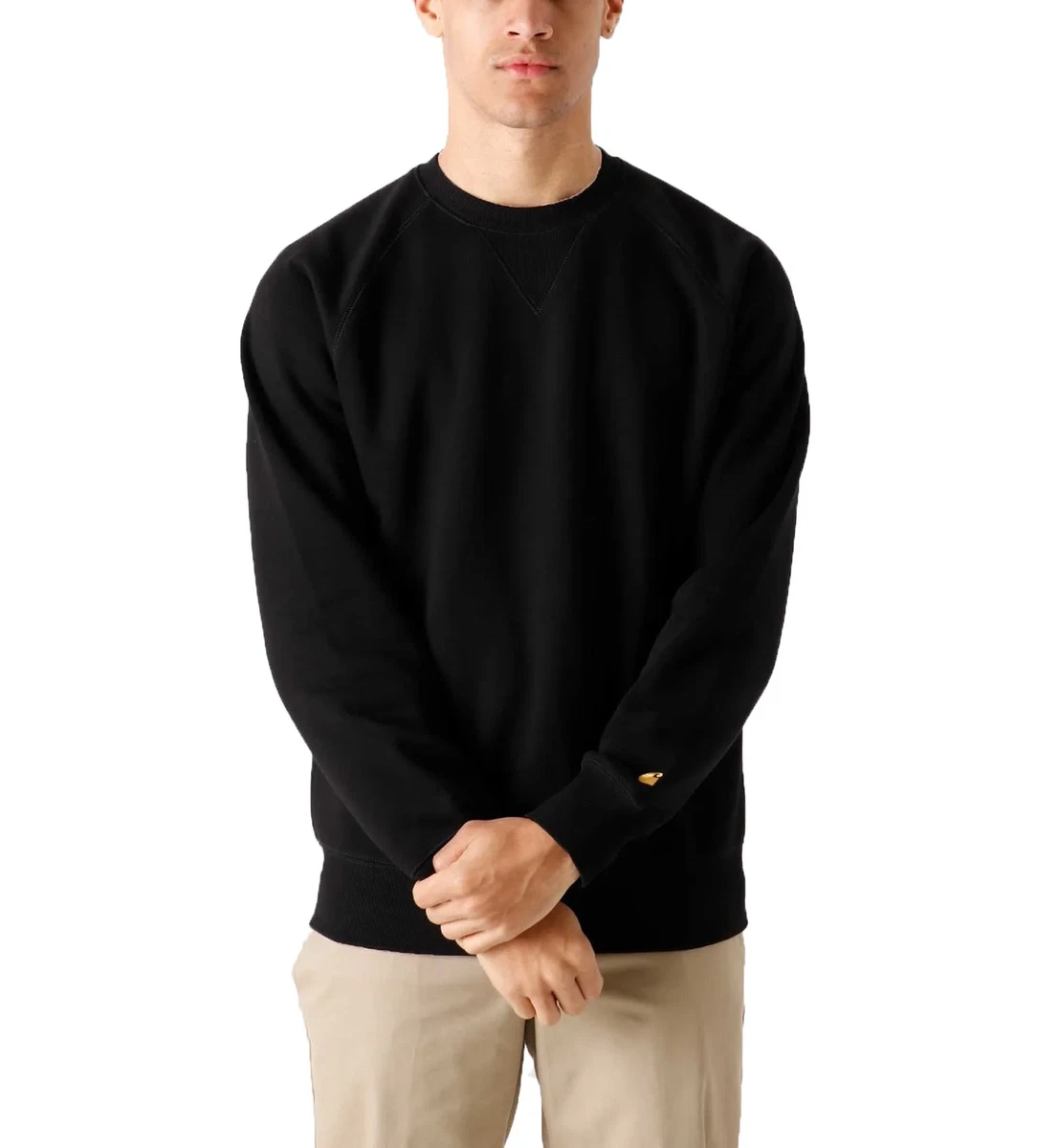Felpa carhartt nera cheap