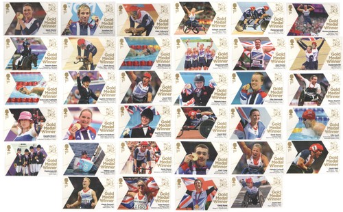 London 2012 Paralympic Gold Medal Winners Single Stamps. Each sold separately. - Picture 36 of 36