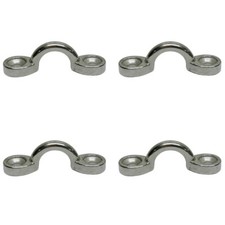 Heavy Duty Cast Pad Eye Marine Stainless Steel T316 3/16" Pad Eye Lifting 4 Pcs