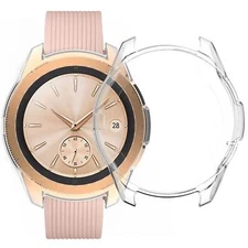 Clear TPU Full Cover Case Screen Protector For Samsung Galaxy Watch (46 mm)