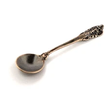 Small Spoon-Small spoon for baby/Sugar & Salt spoon-bronze salt Spoon-one spoon
