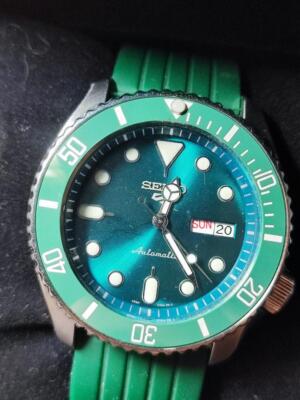 SEIKO 5 セイコー5スポーツ 4R36 自動巻き腕時計 SRPD61K1 Seiko 5 Sports SRPD61K1 Cal.4R36 Stainless Steel Day Date