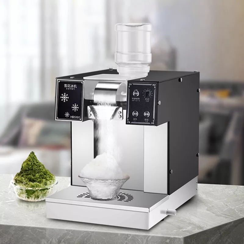 Snowvan Bingsu Machine - Snowflakes Ice Machine for Snowy Desserts