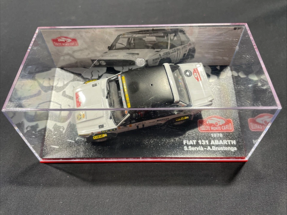 1/43 FIAT 131 ABARTH RALLYE MONTE CARLO 1978 #11 S. SERVIA Foto 3 de 4