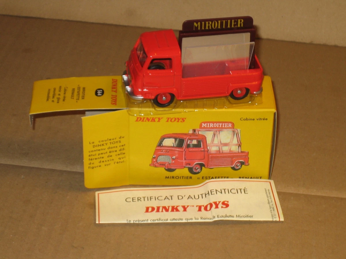DINKY Jouets Atlas Éditions 563 Renault Estafette Rouge Pick