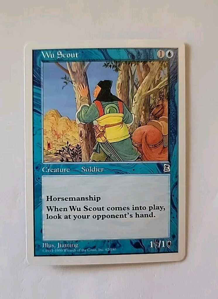 Wu Scout - Portal Three Kingdoms (PTK) MTG LP/NM