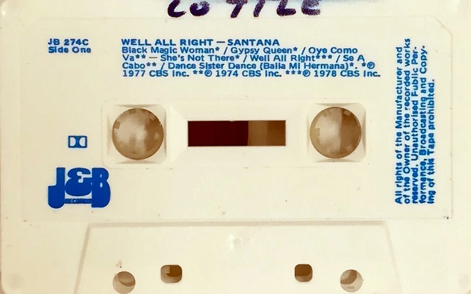 The Best Of Santana: Well Or Right - Santana (No Date Australia) - Image 2 of 3