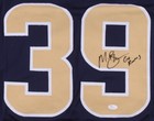 Malcolm Brown Signed Los Angeles Rams Jersey inscribed "Go Rams"(JSA COA) Texas — photo 2