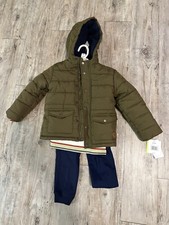Little Me Aviator Jacket Set 3 Pieces Custom Boys Toddler 4T