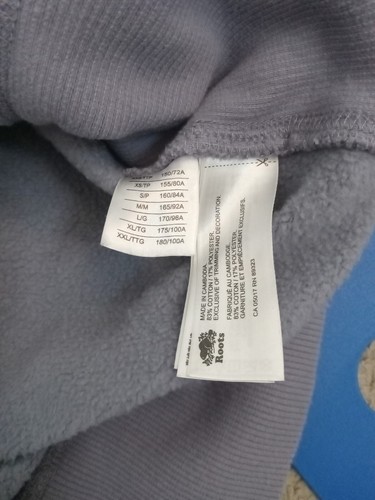 ROOTS CANADA Atletismo Talla XXPEQUEÑA Clásica Logo Castor Cuello Redondo Sudadera - Imagen 18 de 19