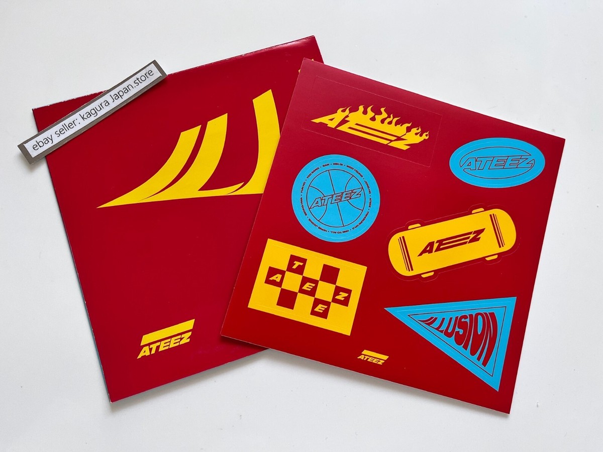 ATEEZ TREASURE EP.3 One To All Illusion ver. Album CD + Booklet +