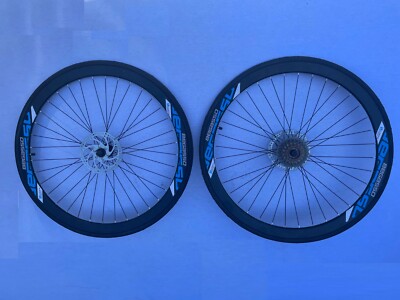 700c Road Bike Wheelset Front Rear Disc Brake Mountain Bike Wheels Clincher  Australia - Main Image