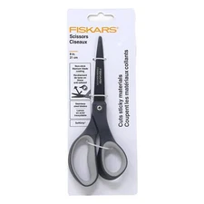 Fiskars 8" Titanium Non-stick Comfort Grip Scissors - BRAND NEW