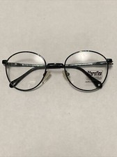 VTG New Luxottica Sferoflex Midnite Forest Blue Eyeglass Flex Frame 45-20-120