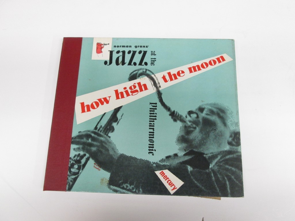 78tk album-Jazz-MERCURY-Jazz at the Philharmonic-2 disc set 78tk album-Jazz-MERCURY-Jazz at the Philharmonic-2 disc set