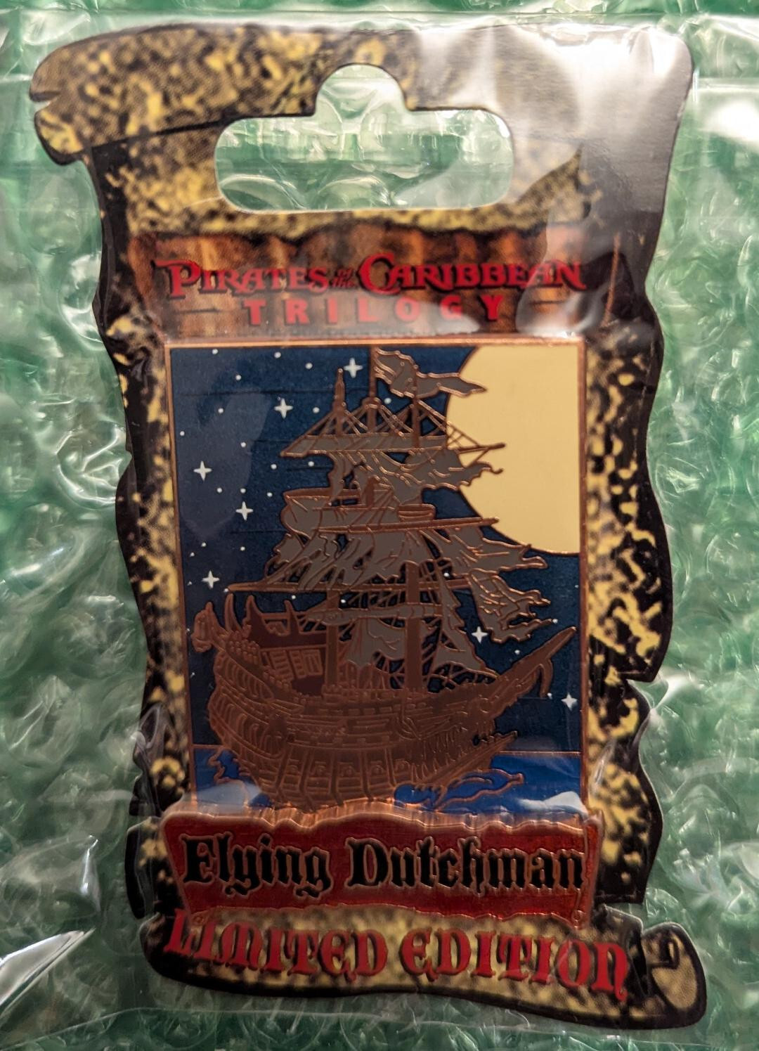 Disney Pin Pirates of the Caribbean The Flying Dutchman ship LE DSF DSSH NIP