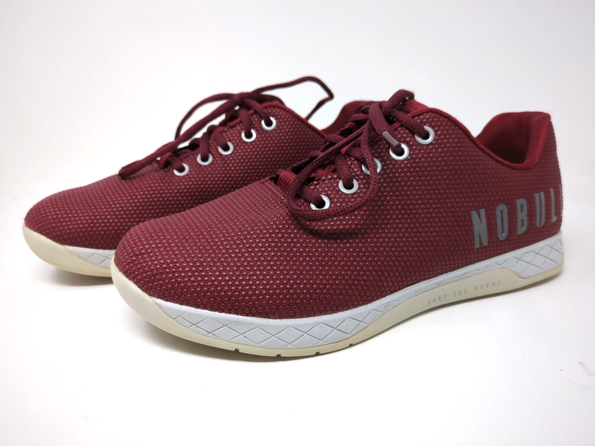 Nobull Outwork Men\'s 9.5 Super Fabric Trainer Red White Athletic Shoe Sneaker No Bull Outwork Trainer CrossFit Superfabric | Mercari main image 4