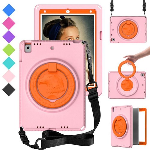 iPad 6th 5th Air 2 Pro 9.7 Generation Kids Case Shockproof Cover Shoulder Strap - Picture 15 of 26