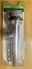 Everbilt Chrome Pop-Up Assembly Sink Overflow Drain 1 1/4" m c756-1