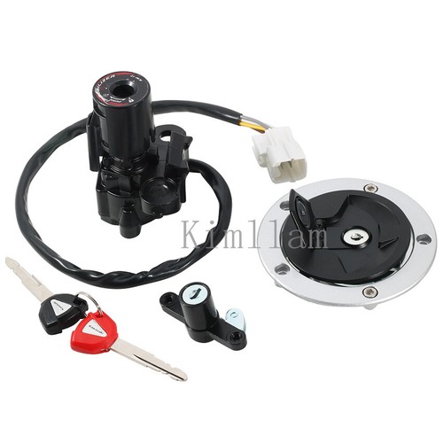Ignition Key Switch Lock Set for Kawasaki EX650 Ninja 650 ER650 ER-6N 2012-2016 - Picture 7 of 9